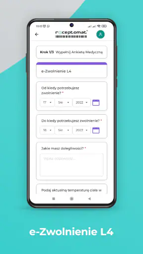 Receptomat screenshot