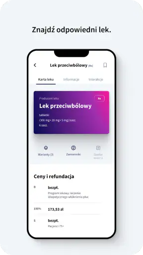 Remedium - aplikacja medyczna screenshot