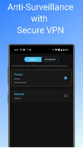 Rethink: DNS + Firewall + VPN screenshot