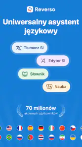 Reverso słownik i tłumaczenie screenshot