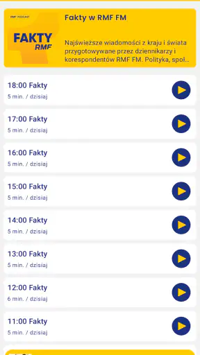 RMF FM screenshot