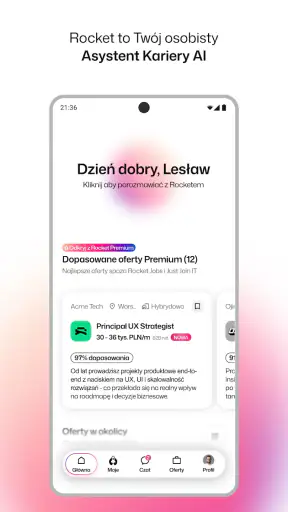 Rocket - Asystent Kariery screenshot
