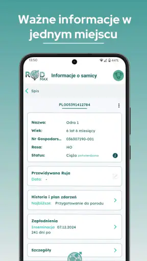 ROD - rozród zwierząt screenshot