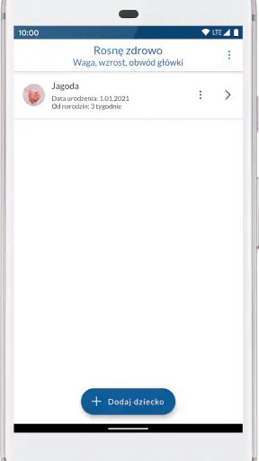 Rosnę zdrowo: siatki centylowe screenshot
