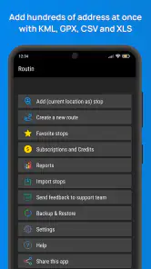 Routin Planer Trasy screenshot