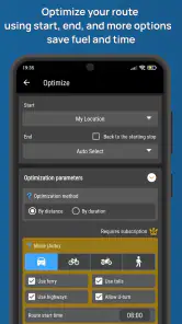 Routin Planer Trasy screenshot