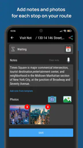 Routin Planer Trasy screenshot