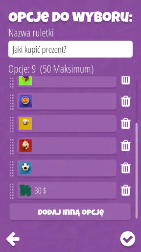 Ruletka Decyzji screenshot