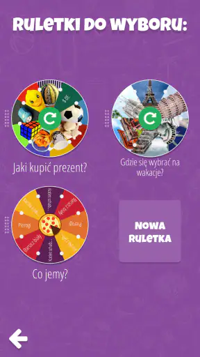 Ruletka Decyzji screenshot