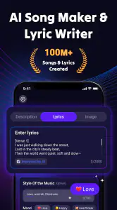 Rythmix: AI Music & Song Maker screenshot