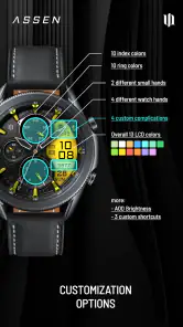 S4U Assen - Hybrid watch face screenshot