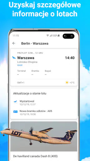 Samoloty na żywo – Radar lotów screenshot