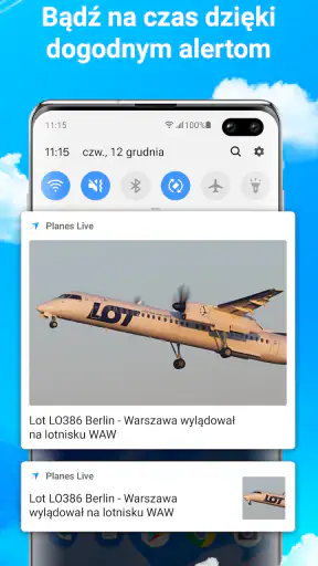 Samoloty na żywo – Radar lotów screenshot
