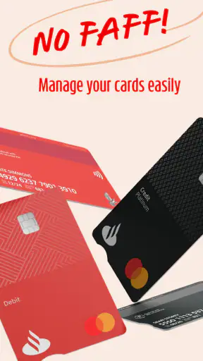 Santander Mobile Banking screenshot