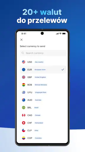 SendNOW — przelewy pieniężne screenshot