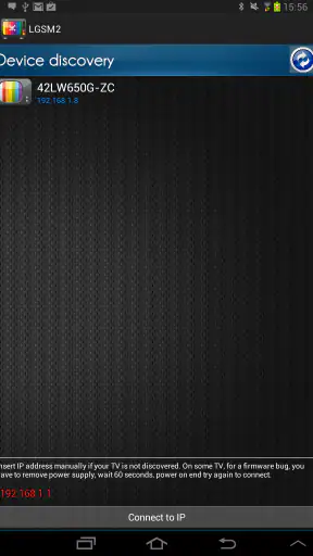 Service Menu Exp LG TV Lite screenshot