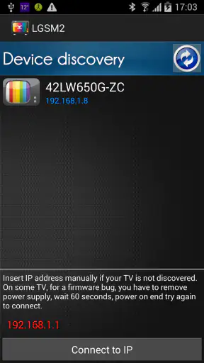 Service Menu Exp LG TV Lite screenshot