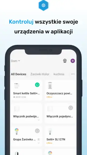 SETTI+ Smart Home screenshot