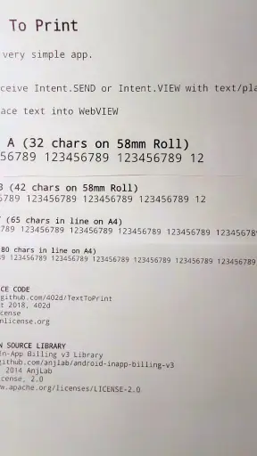 SHARE to PRINT.Intent screenshot