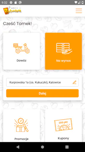 Sieć Pizzerii Śląskich screenshot