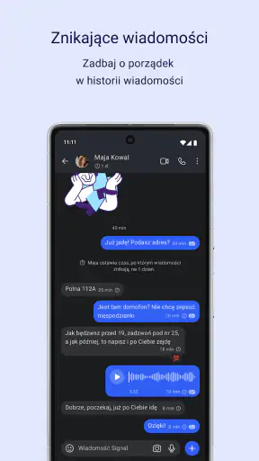 Signal – prywatny komunikator screenshot