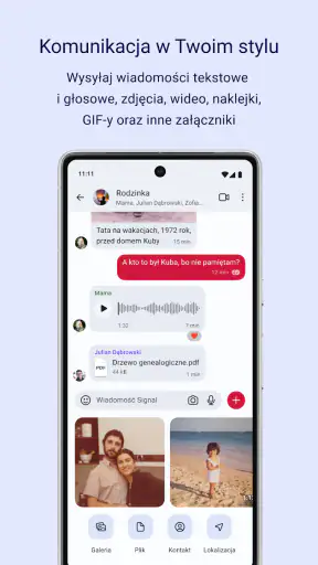 Signal – prywatny komunikator screenshot