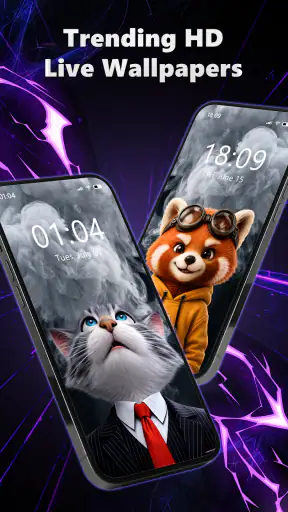 Silly Fun Smile Live Wallpaper screenshot