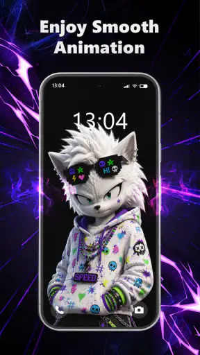 Silly Fun Smile Live Wallpaper screenshot