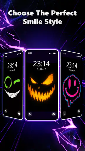 Silly Fun Smile Live Wallpaper screenshot