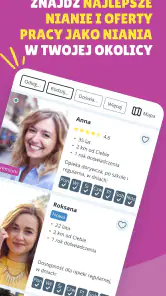 Sitly – aplikacja opiekunek screenshot