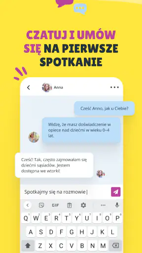 Sitly – aplikacja opiekunek screenshot