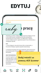 Skaner Dokumentów - Skaner PDF screenshot