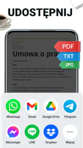 Skaner Dokumentów - Skaner PDF screenshot