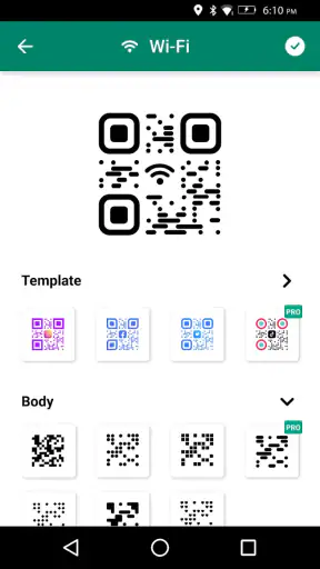 Skaner kodów QR screenshot