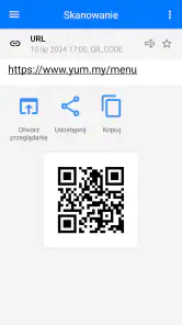Skaner Kodów QR i Kreskowych screenshot