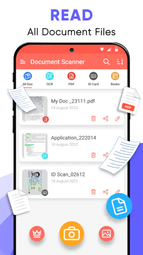Skaner PDF - skaner dokumentów screenshot