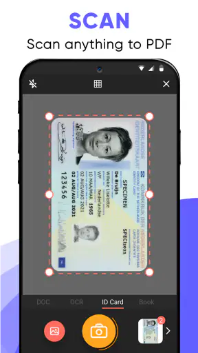 Skaner PDF - skaner dokumentów screenshot