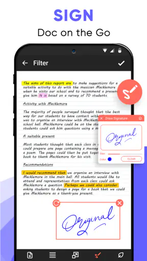 Skaner PDF - skaner dokumentów screenshot