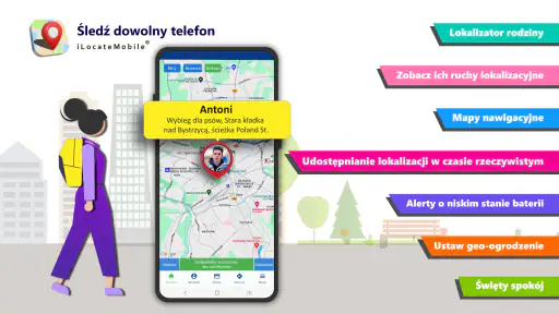 Śledź Dowolny Telefon screenshot