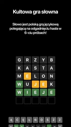 Słowo - polska gra słowna screenshot