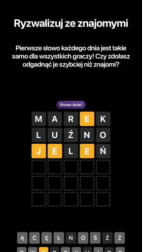 Słowo - polska gra słowna screenshot