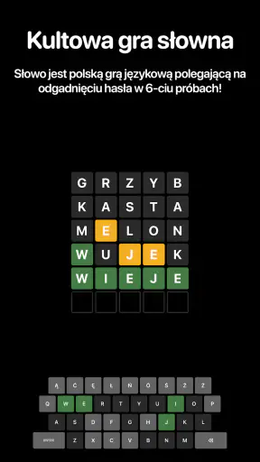 Słowo - polska gra słowna screenshot