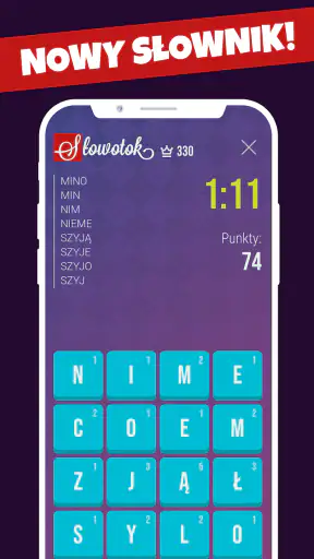 Słowotok screenshot