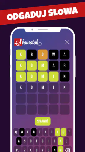 Słowotok screenshot
