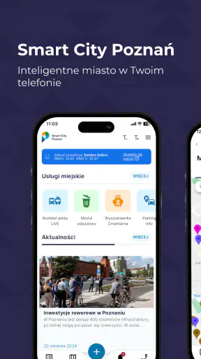 Smart City Poznań screenshot