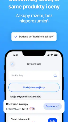 Smartlista – lista zakupów screenshot