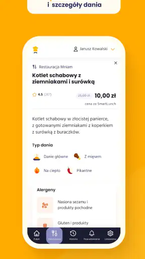 SmartLunch screenshot