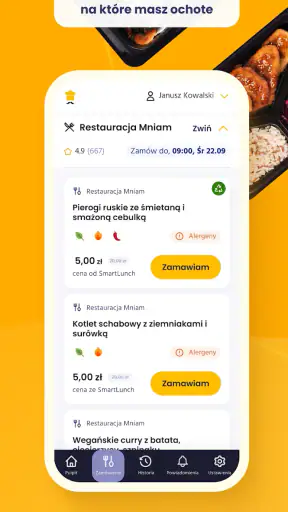 SmartLunch screenshot