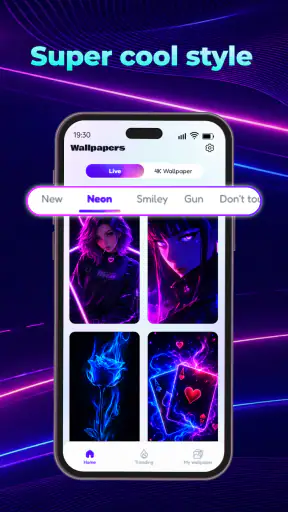Smiley Fun Live Wallpaper screenshot