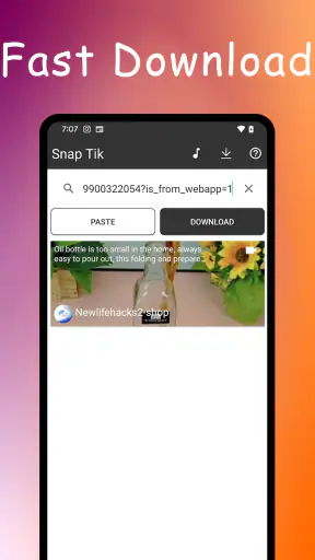 SnapTik: No Watermark Download screenshot